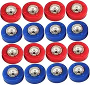 FOYTOKI Rolling Beads Toy 20pcs Shuffleboard Balls Boys and Girls Game Sliding Pucks Steel Material