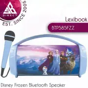 Lexibook BTP585FZZ Disney Frozen Bluetooth Speakers with Lights & Mic│1200 mAh