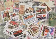 Prophila Collection Motifs 25 Different fire Brigade Stamps (Stamps for Collectors) fire Brigade/Police