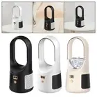Portable Bladeless Fan Desk Fan Quiet Personal Fan Adjustable Speeds, Table Fan,