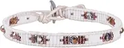 [KELITCH] Crystal Mix Seed Beaded Wrap Bracelet Handmade Strand Charm Girls Jewelry