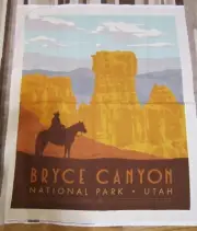 Riley Blake Fabric Panel -Bryce Canyon National Park 36" x 44" Cotton