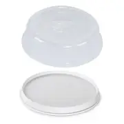 Meat Grill Microwave Spatter Cover, 10-Inch, Multicolor