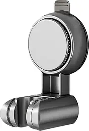 Handheld Shower Head Holder - Showerhead Holder for Wall - 360-degree Adjustable Fixing Attachment Adapter Organizer for Home Room Outdoor Apartment RV Dorm