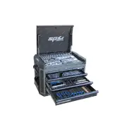 SP Tools 281Pcs Tech Series Toolkit - Sockets & Keys Metric/SAE Diamond Black