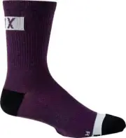 FOX SALE $19.95 (RRP$39) 6" FLEXAIR MERINO SOCK DARK PURPLE - L/XL 43-47