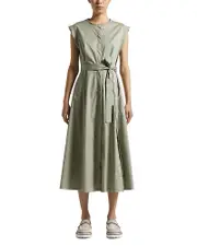 Peserico Belted Midi Dress