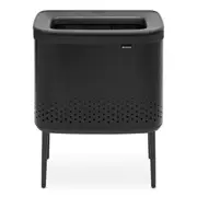 Bo Laundry Bin (Matt Black) - 60L