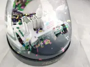 Capitol BLD Washington D.C. Souvenir Snow Globe 4" Wide, 3" High - Glitter Stars