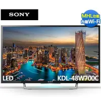 在飛比找Yahoo!奇摩拍賣優惠-福利品SONY 48型LED智慧聯網液晶電視 KDL-48W