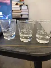 White Claw Vodka- Three Shot Glasses