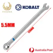 Kobalt 5.5MM 12 Point Metric Combination Wrench End Open Ring Metric Spanner AU