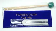 528 Hz Tuning Fork for Healing with Mallet & Pouch