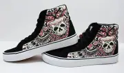 Vans SK8 Hi Reissue Stormy Bird Black True White Men's Size 7.5