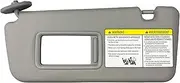 Vexilon Windshield Sunshade Front Left Driver Side Sun Visor, for Toyota, for RAV4, 2004-2005, Replacement OEM# 74320-42420-B0. Car Sun Visor