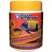 Ocean Nutrition Brine Shrimp Plus Flakes 34g MarineFreshwater Fish Food
