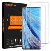 [2 PACK] Oppo Find X2 Neo Screen Protector Tempered Glass Screen Protector Guard - Case Friendly