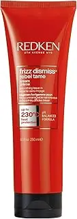 REDKEN Frizz Dismiss Rebel Tame, Heat Protection Smoothing Cream, Babassu Oil, 250 ml