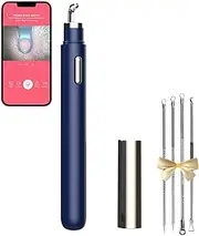 Blackhead Remover Tools with Camera Visible Pore Cleaner Waterproof Acne Comedone Whitehead Extractor Kit for iPhone/Android