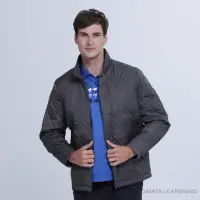 在飛比找momo購物網優惠-【ROBERTA 諾貝達】時尚型男 內裡舖棉夾克外套(深灰)