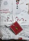 Pottery Barn Elf Sheet Set King Holiday Festive Buddy New! Cotton