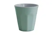 Serroni Caf Melamine Two Tone Cup 260ml - Duck Egg Blue