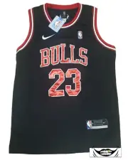 NBA Michael Jordan Chicago Bulls #23 Jersey Size XL Black
