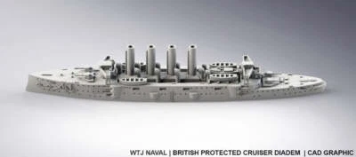 Diadem - UK Royal Navy - Pre Dreadnought Era - Wargaming - Axis and Allies - Nav