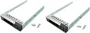 (2-Pack) 2.5" inch Hard Drive Caddy for Dell 14th 15th 16th Generation R350 R440 R450 R540 R550 T560 R640 R650 R660 R740 R750 R760 R840 R940 Server SAS SATA HDD Tray DXD9H 0DXD9H