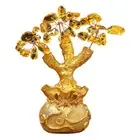 Lucky Money Tree Small Feng Shui Crystal Gem Money Tree Lucky Trees Decorati _mo