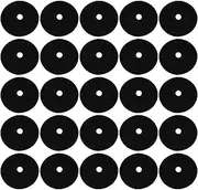 Operitacx 20pcs Round Design Control Cloth Plant and Tree Guard Protector Barrier Garden Mulch Fabric Tree Mulch Rings