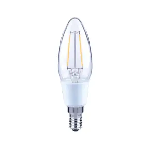 【LUXTEK】LED 蠟燭型燈泡 2W E14 節能 全電壓 白光（C35）