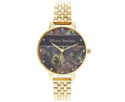 Olivia Burton Gold Steel Watch