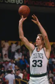 Boston Celtics' forward Larry Bird 1980's Basketball photo 3