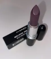 MAC Smoked Purple Matte Lipstick New in Box Batch A25