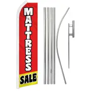 Mattress Sale Advertising Swooper Feather Flutter Flag Pole Kit Bed Sale