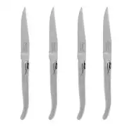French Home Stainless Steel Connoisseur Laguiole Steak Knives (Set of 4)