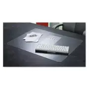 Artistic� KrystalView Desk Pad with Microban, 24 x 19, Matte, Clear