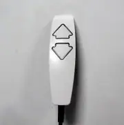 8297 Lighted Two Button Hand Control No Keylock