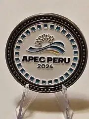 President Joe Biden APEC Visit to PERU 2024 Challenge Coin