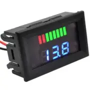 Car Marine Motorcycle LED-Digital Voltmeter Voltage 12V-60V Battery Gauge HOT~