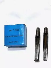 Pittsburgh 36 Piece Letter & Number Steel Stamp Set #8330 Sku #P800 + Metal Pun