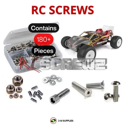 RCScrewZ Stainless Screw Kit ass095 for Associated RC10T6.1 / RTR (#70002) | KIT