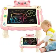 Durable & Versatile LCD Writing Tablet, 390g Educational Kids Drawing Pad with Stand, ABS Reusable Learning Tool, Art Supplies for Home, School, Travel 12.01x9.84x5.31 inches