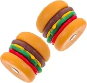 FUTUREORYY Burger Scented Candles Table Centerpiece Mini Decorative Candles for Home Artistic Craftsmanship in Mini Burger Shape
