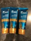 Lot of 3 Head & Shoulders Royal Oils Water Activated Scalp Scrub w/Coconut Oil