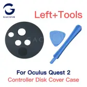 New For Meta Oculus Quest 2 VR Headset Controller Black Disk Roundle Cover Case