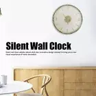 (Oversized Φ40Cm) Scandinavian Brass Wall Clock Living Room Household Ro