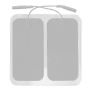 10x5cm 2.0mm Pin Non-Woven Electrode Pads Sheet Reusable For Tens Machine F