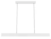 Modesto White TUYA Smart LED Pendant Light, 40W Brightness with Remote Control